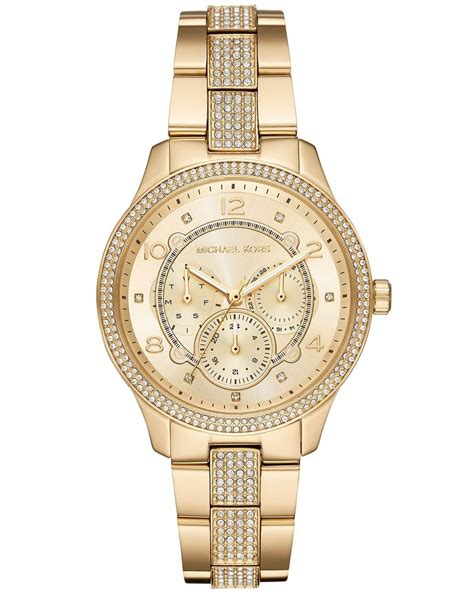 michael kors gold watch on wrist|michael kors watches for sale.